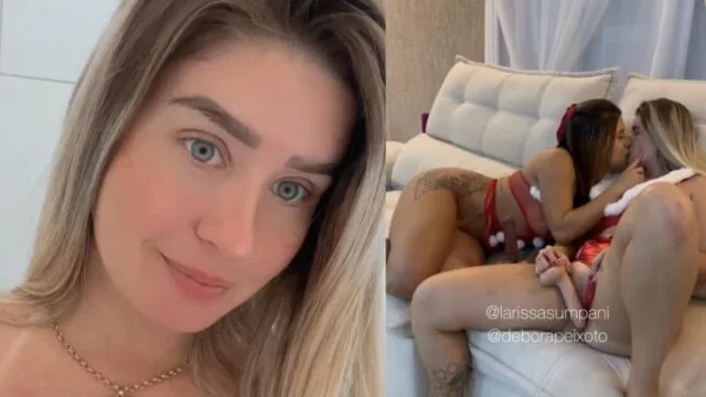 Débora Peixoto se masturbando com a sua amiguinha