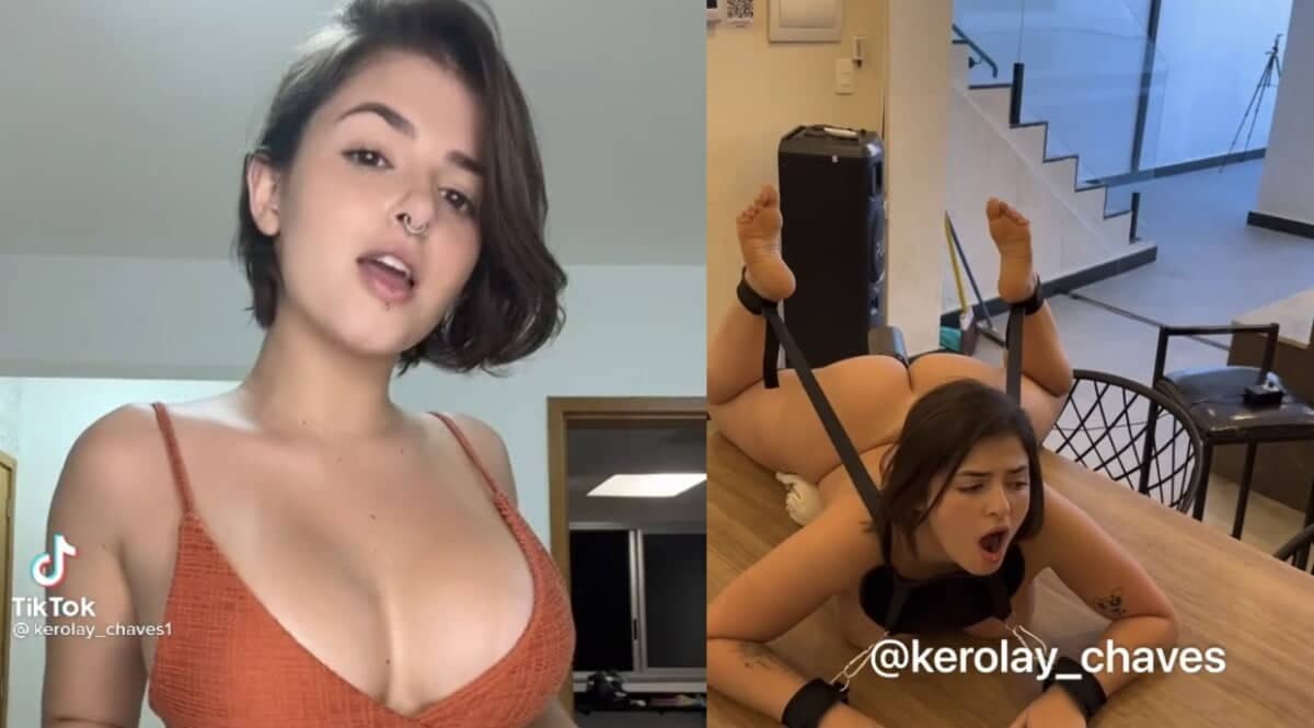 Kerolay Chaves amarrada no consolo mecânico. - xVideos Onlyfans Pornô