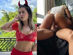 Video de Sexo da Larissa Sumpani cavalgando forte na rola