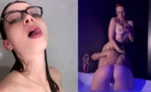 Cibelly Ferreira em sexo lésbico na banheira do motel